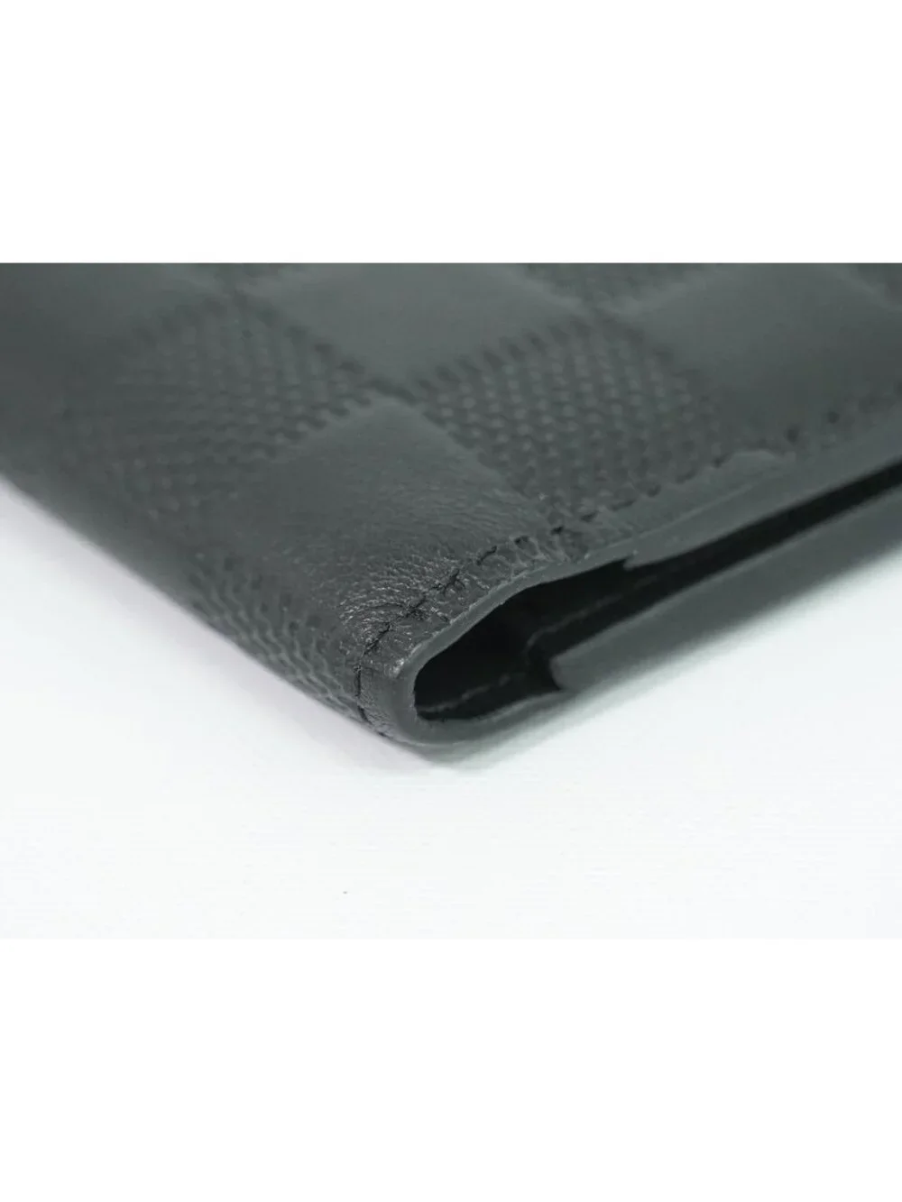 Louis Vuitton LV Portefeuille Multiple Damier Infini Folded Wallet Onyx